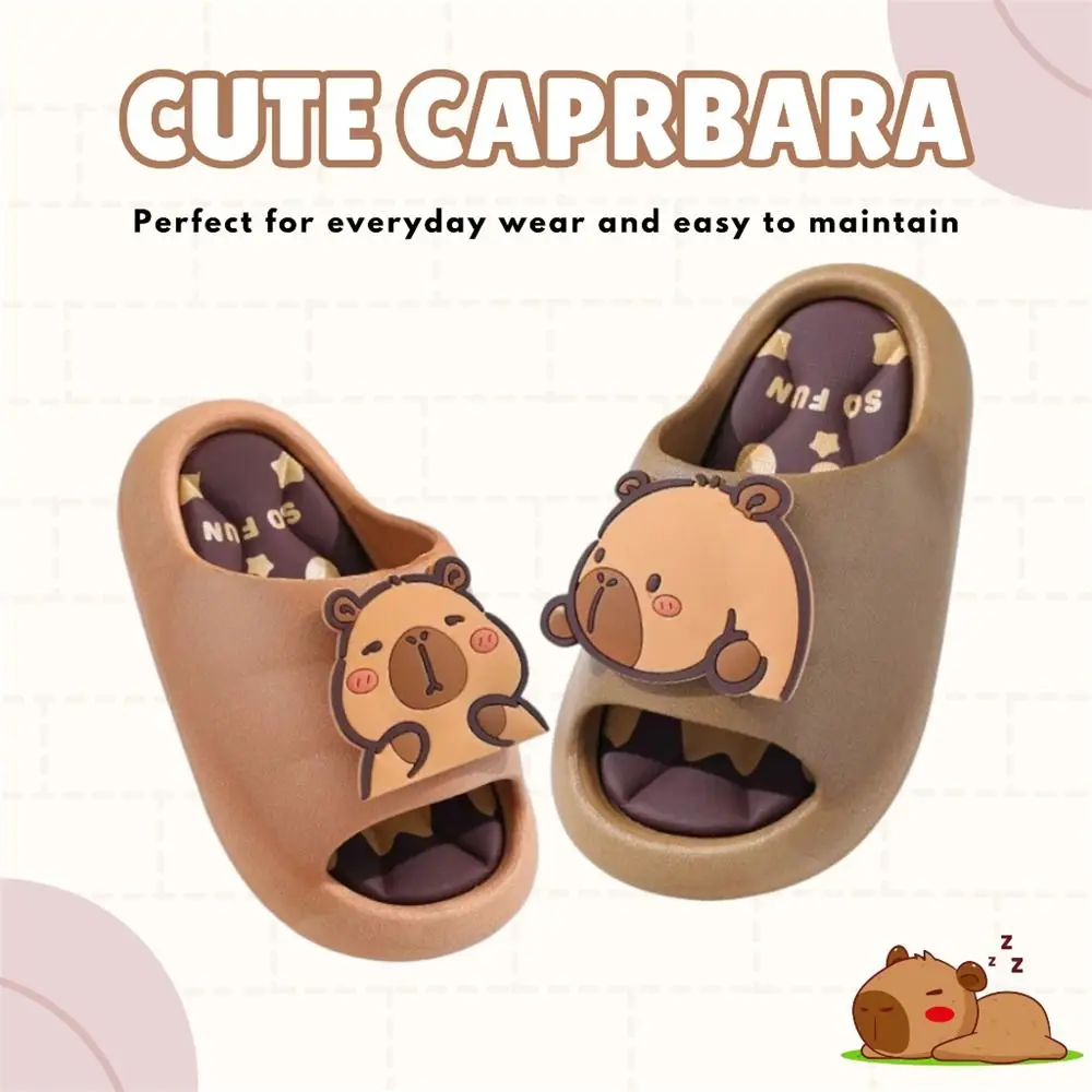 Cute Capybara Kids Slippers Indoor & Outdoor Comfortable Home Shoes Non-slip Children's Slippers for Boys and Girls
Cute Capybara Kids Slippers Indoor & Outdoor Comfortable Home Shoes Non-slip Children's Slippers for Boys and Girls