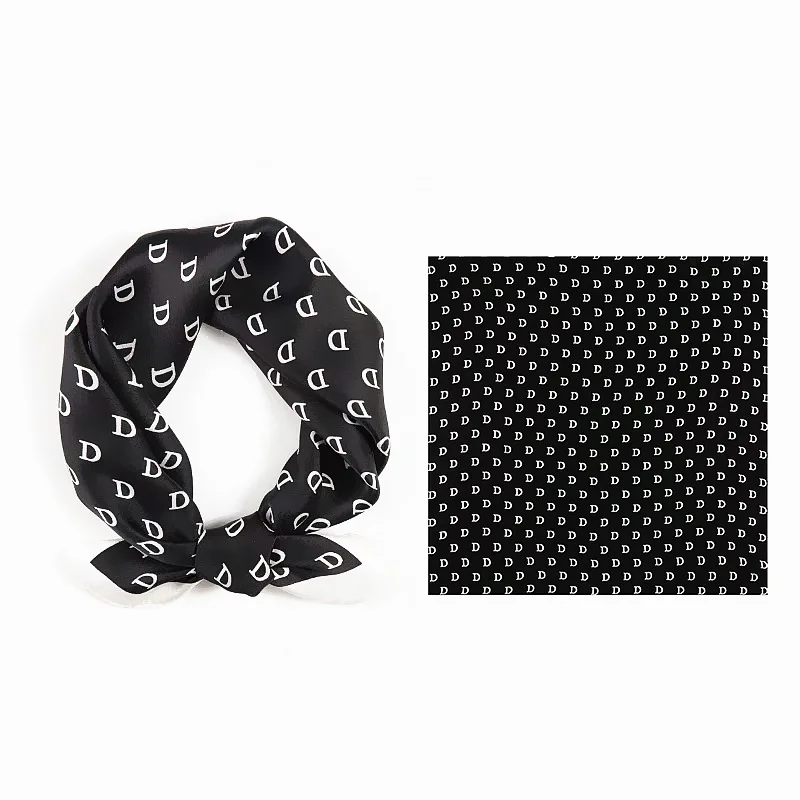 Versatile 53cm Silk Scarf Women's Decorative Elegance Small Tie Headscarf Korean Style Floral Print Polyester Fiber Square Scarf
Versatile 53cm Silk Scarf Women's Decorative Elegance Small Tie Headscarf Korean Style Floral Print Polyester Fiber Square Scarf