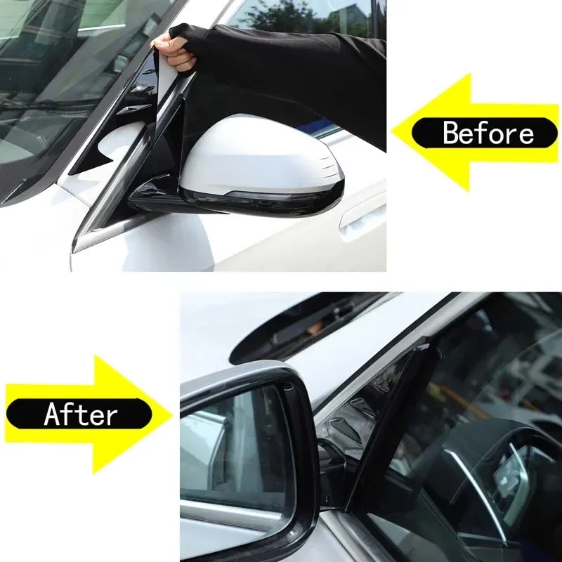 For BMW X1 U11 2023-2024 ABS Gloss Black Car Mirror Side Triangle Spoiler Trim Cover Sticker Auto Accessories
For BMW X1 U11 2023-2024 ABS Gloss Black Car Mirror Side Triangle Spoiler Trim Cover Sticker Auto Accessories