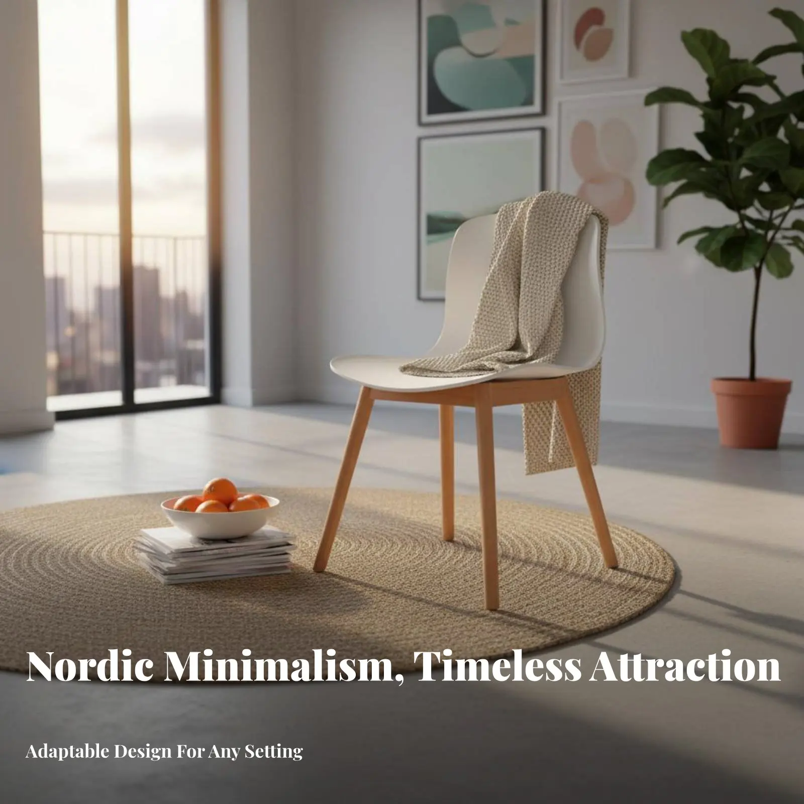 5 Pieces Round 4-Seater Table Set Nordic Aesthetic and Form Household Furniture Minimalist Design Ergonomic Backrest for Café
5 Pieces Round 4-Seater Table Set Nordic Aesthetic and Form Household Furniture Minimalist Design Ergonomic Backrest for Café