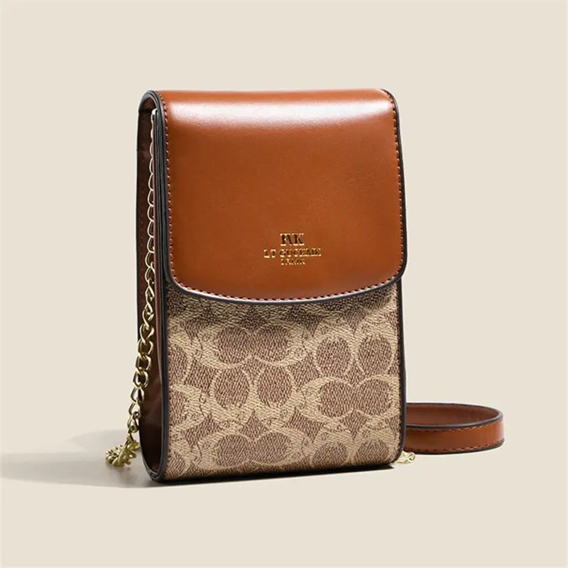 High-End Fashionable Mini Shoulder Bag Retro Women's Slanted Chain Phone Bag Stylish Accessory for Everyday Use
High-End Fashionable Mini Shoulder Bag Retro Women's Slanted Chain Phone Bag Stylish Accessory for Everyday Use