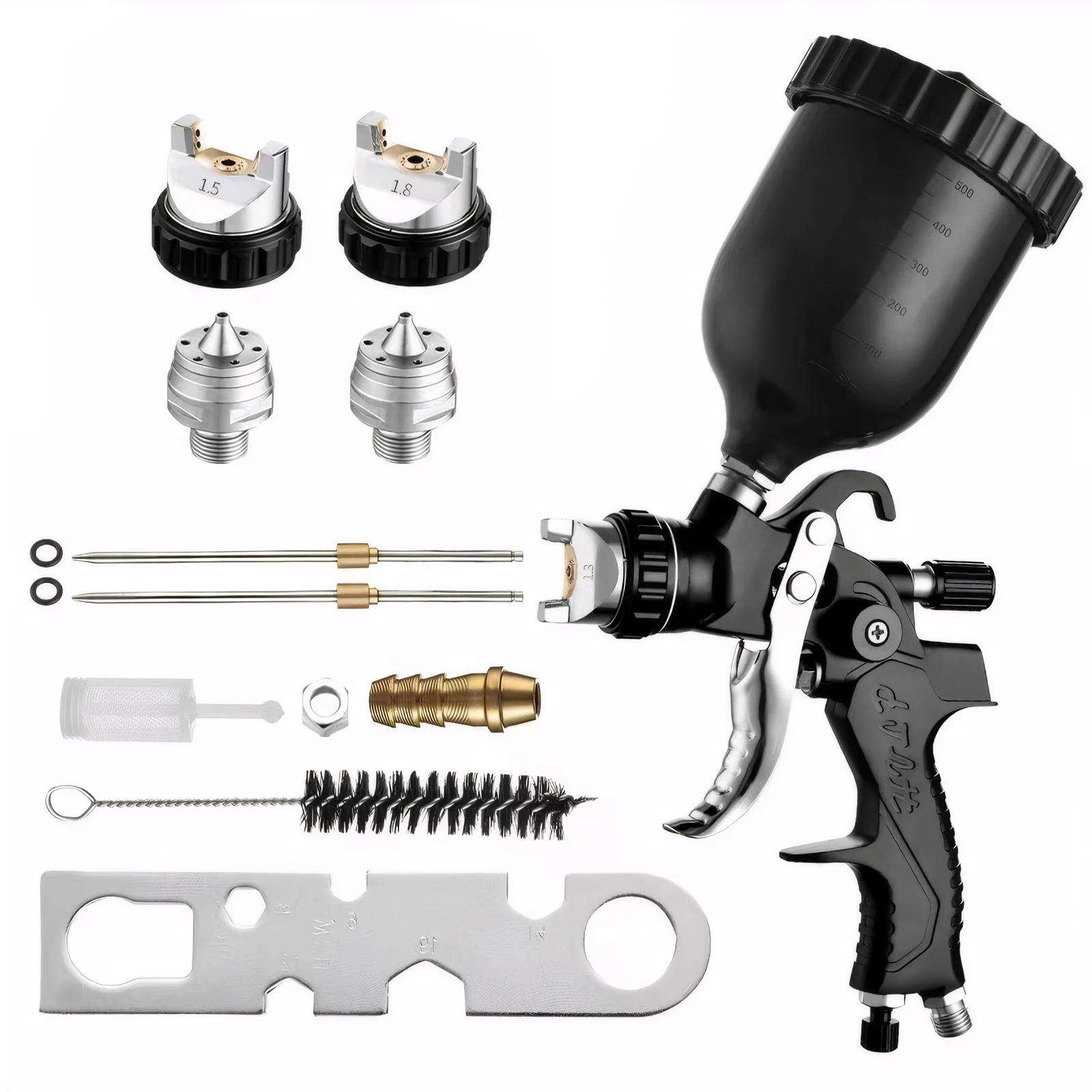 HVLP Spray Gun Professional Air Paint Spray Gun Car Repair Paint Spray Gun for Car Furniture Metal Surface Painting
HVLP Spray Gun Professional Air Paint Spray Gun Car Repair Paint Spray Gun for Car Furniture Metal Surface Painting