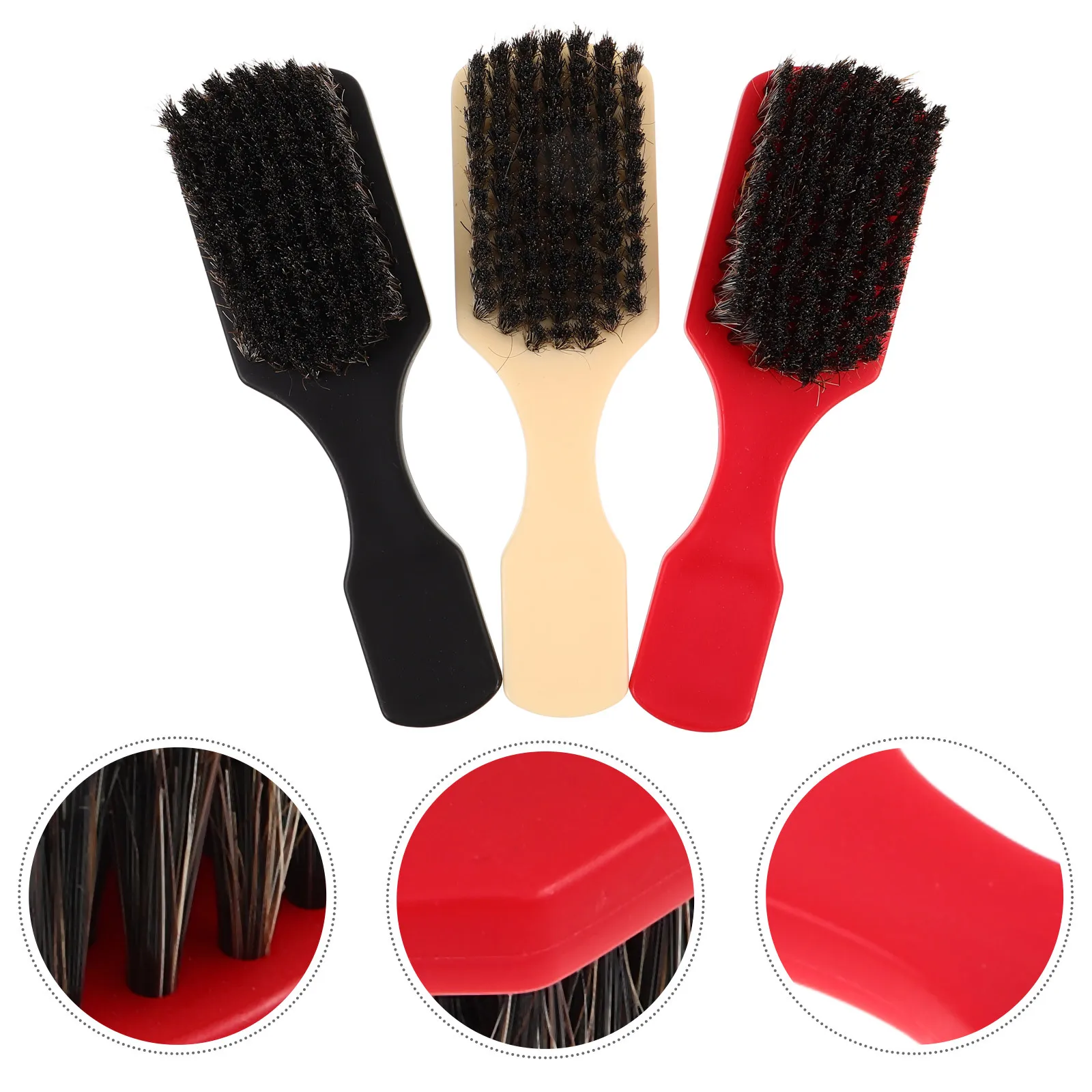 3pcs Beard Brush For Men Horse Hair Soft Grooming Tool Plastic Handle Mini Comb For Mustache Beard Care Shaving Routine
3pcs Beard Brush For Men Horse Hair Soft Grooming Tool Plastic Handle Mini Comb For Mustache Beard Care Shaving Routine