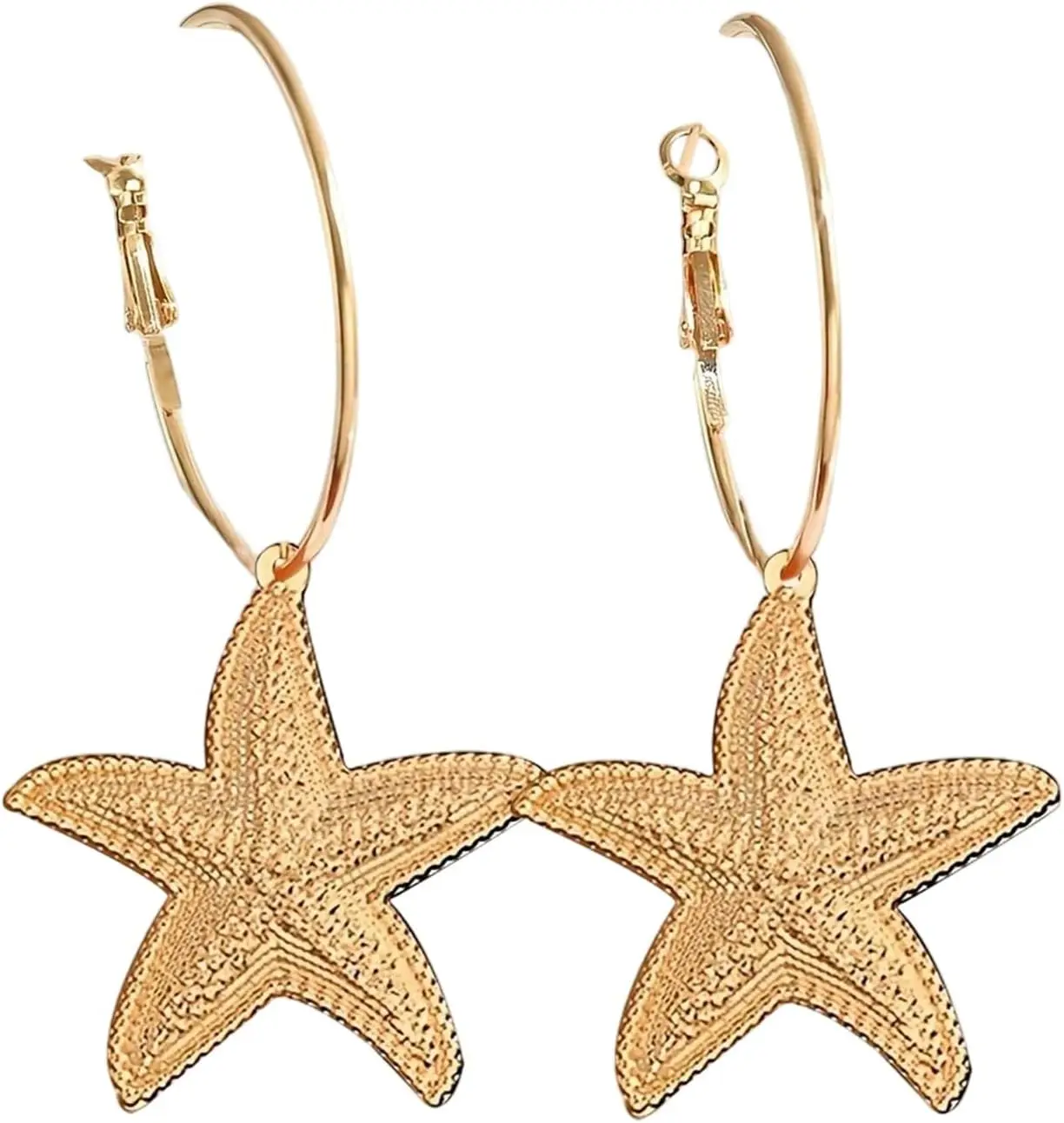 Women's Starfish Drop Earrings Gold Boho Ocean Statement Earrings Accessories
Women's Starfish Drop Earrings Gold Boho Ocean Statement Earrings Accessories