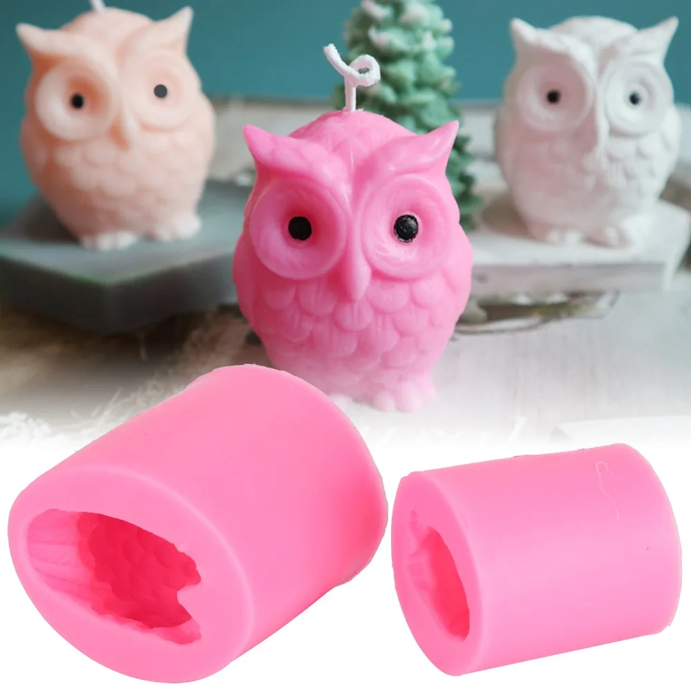 Candy Mould Silicone 3D Owl Shape Candle Mould 3D Pink Owl Silicone Mould Non-stick Owl Silicone Cake Mould Jelly Dessert
Candy Mould Silicone 3D Owl Shape Candle Mould 3D Pink Owl Silicone Mould Non-stick Owl Silicone Cake Mould Jelly Dessert