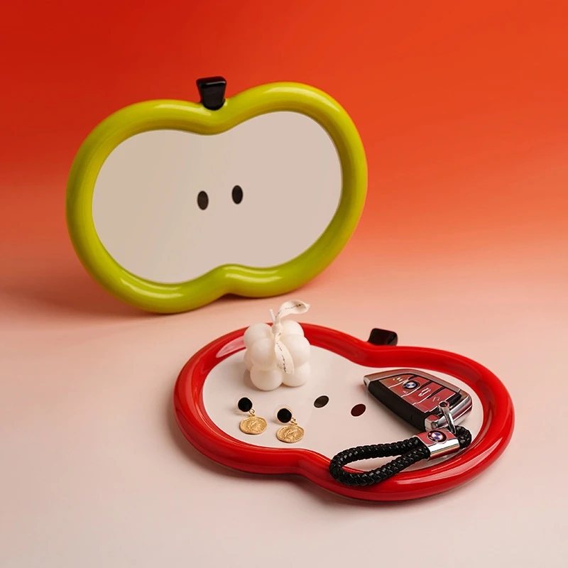 Apple Shaped Ceramic Storage Tray For Jewelry Keys Candles Home Decor Cute Decorative Plate For Entryway Living Room Desktop
Apple Shaped Ceramic Storage Tray For Jewelry Keys Candles Home Decor Cute Decorative Plate For Entryway Living Room Desktop
