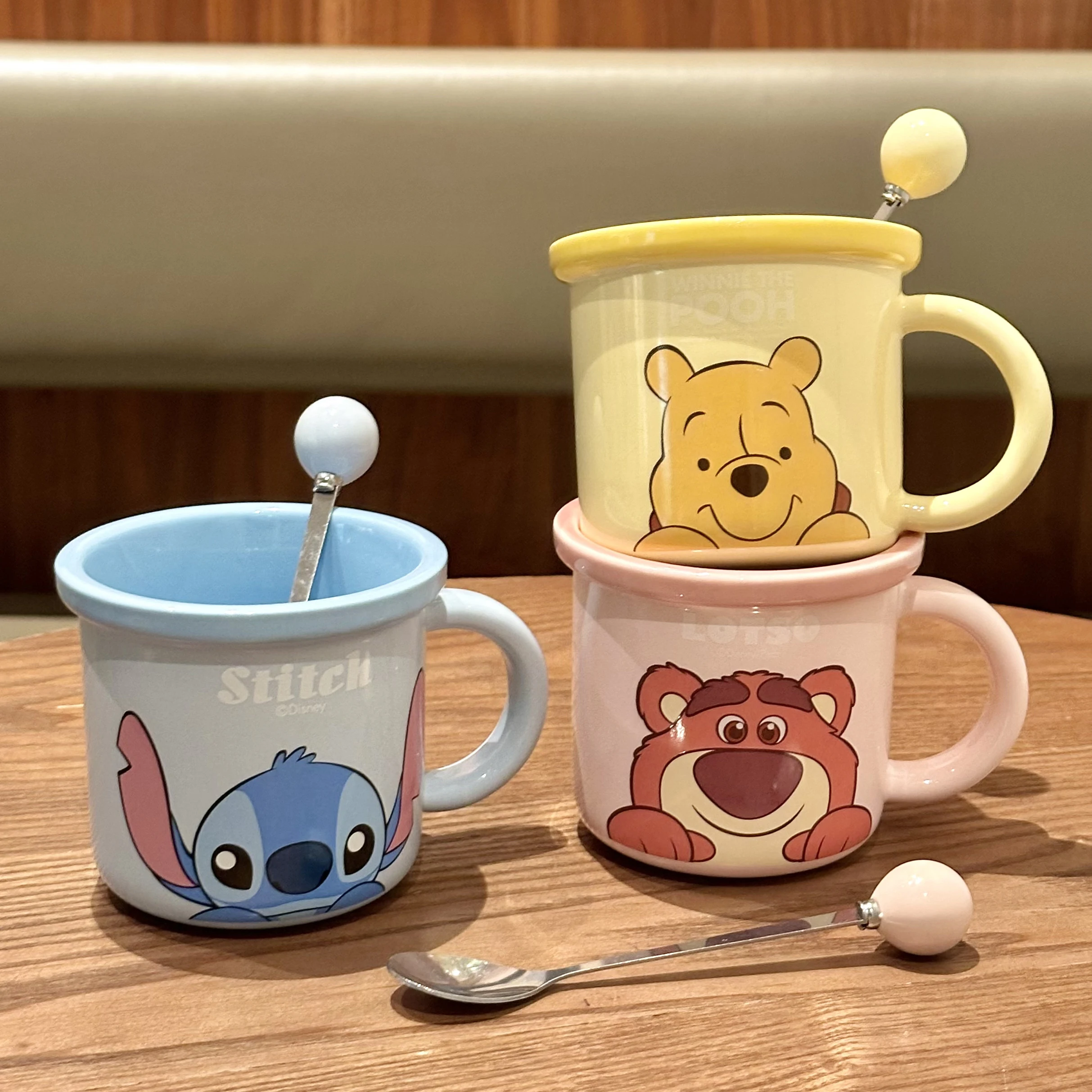 Disney Stitch Cup Strawberry Bear Cup Winnie the Pooh Cup Ceramic Cup Mug Breakfast Coffee Cup Family Gift
Disney Stitch Cup Strawberry Bear Cup Winnie the Pooh Cup Ceramic Cup Mug Breakfast Coffee Cup Family Gift