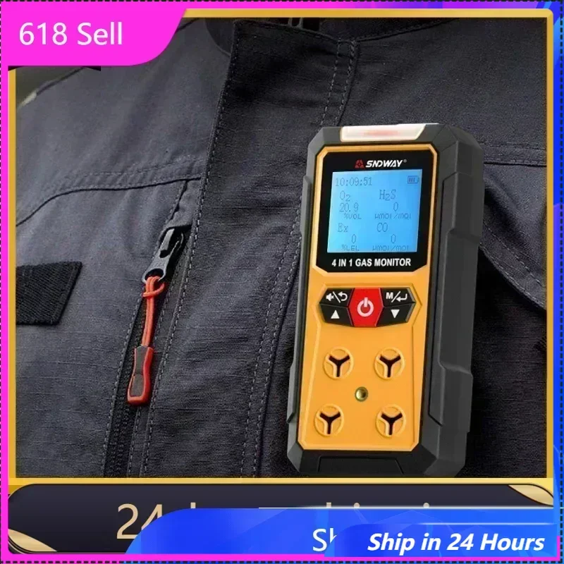 NOYAFA SW-7500A Gas Detector Meter 4 In 1 Oxygen O2 Carbon Monoxide CO H2S Ex Combustible Gas Analyzer Leak Detector
NOYAFA SW-7500A Gas Detector Meter 4 In 1 Oxygen O2 Carbon Monoxide CO H2S Ex Combustible Gas Analyzer Leak Detector