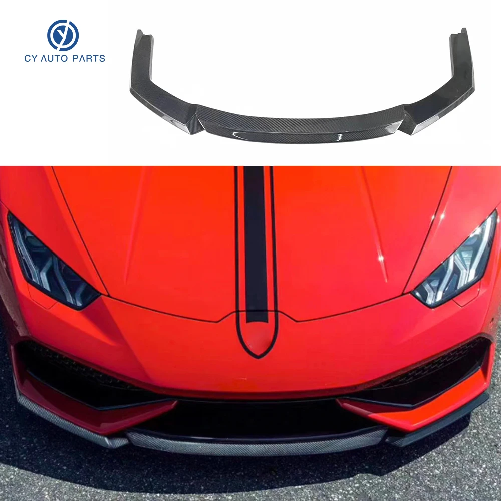 V-образный передний бампер из углеродного волокна для Lamborghini Huracan LP610
V-образный передний бампер из углеродного волокна для Lamborghini Huracan LP610