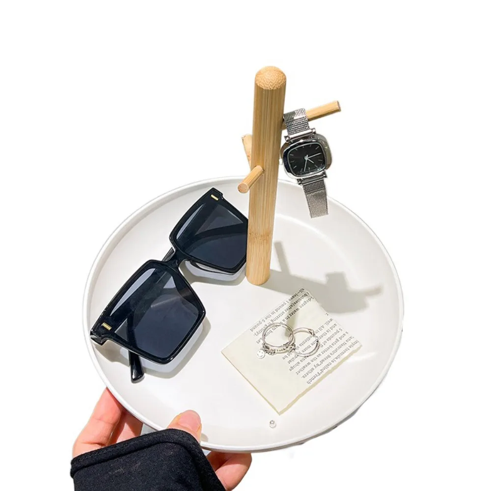 Multi-Function Wooden Storage Tray Creative Simple Jewelry Display Plate Detachable Jewelry Hanging Rack Washroom
Multi-Function Wooden Storage Tray Creative Simple Jewelry Display Plate Detachable Jewelry Hanging Rack Washroom