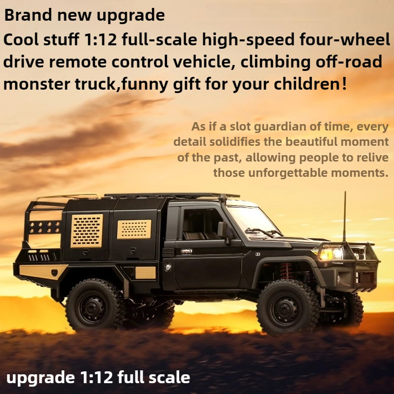Cool Stuff Rc Truck Funny Gift-Kawaii 1:12 Full Scale 4WD Climb Off-road Rc Cars,remote Control Car,Monster Truck,Toys for Boys
Cool Stuff Rc Truck Funny Gift-Kawaii 1:12 Full Scale 4WD Climb Off-road Rc Cars,remote Control Car,Monster Truck,Toys for Boys