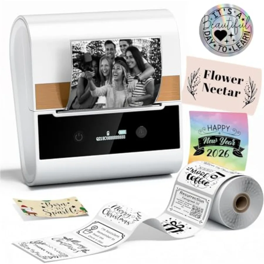 Label Printer -M260 Address Label Maker Machine with TapesBluetooth Thermal Label Printer for School Supplies Name Tag Barcode
Label Printer -M260 Address Label Maker Machine with TapesBluetooth Thermal Label Printer for School Supplies Name Tag Barcode