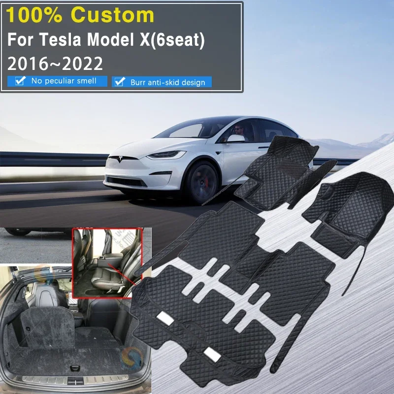 Quality RHD Car Mats Floor For Tesla Model X 2016~2022 6 Seater Anti-dirty Floor Mat Set For Tesla Model X Accessoires 2022 Car
Quality RHD Car Mats Floor For Tesla Model X 2016~2022 6 Seater Anti-dirty Floor Mat Set For Tesla Model X Accessoires 2022 Car