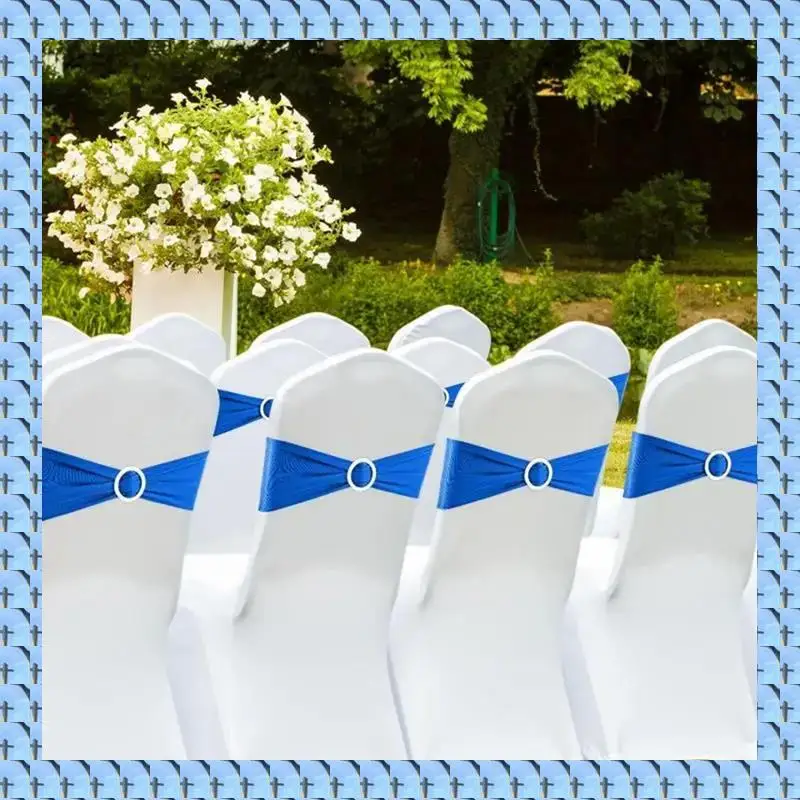 50PCS Elastic Chair Knot Wedding Decoration Buckle Sashes Back Cover Hotel Home Seat Elegant Modern Ribbon Decors Easy To Use ,A
50PCS Elastic Chair Knot Wedding Decoration Buckle Sashes Back Cover Hotel Home Seat Elegant Modern Ribbon Decors Easy To Use ,A
