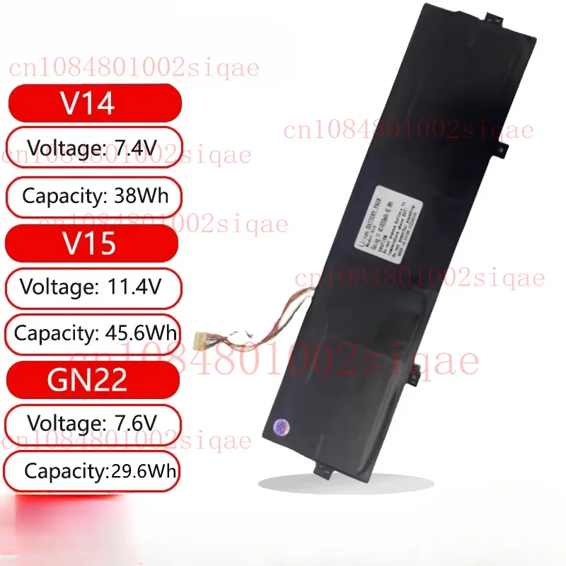 New V14 V15 GN22 Laptop Battery For Dere V14 V15 R12 Pro,M12 MBook M11 R6 R9 Daysky V7 V9 15.6" Inch V15MAX ZWH15 GB9254 GB4943
New V14 V15 GN22 Laptop Battery For Dere V14 V15 R12 Pro,M12 MBook M11 R6 R9 Daysky V7 V9 15.6" Inch V15MAX ZWH15 GB9254 GB4943