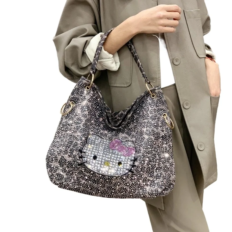 Fashion Luxury Handbag for Women Hello Kitty Shoulder Crossbody Sequin Rhinestone Vintage Embellished Purse Casual Handbag
Fashion Luxury Handbag for Women Hello Kitty Shoulder Crossbody Sequin Rhinestone Vintage Embellished Purse Casual Handbag