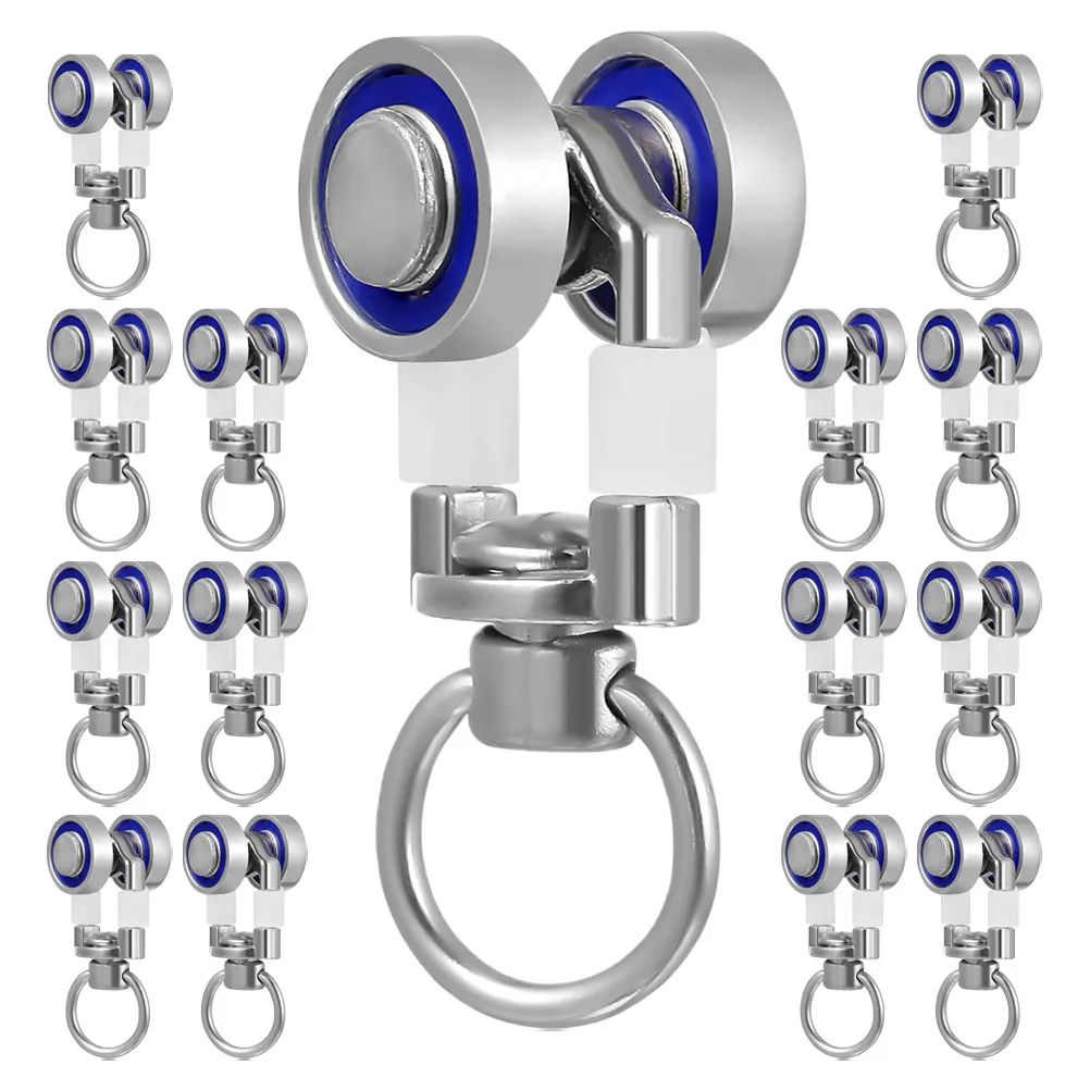 15pcs Curtain Accessories Rollers Sturdy Hooks Track Gliders Parts Black Curtains Long Lasting Versatile Easy
15pcs Curtain Accessories Rollers Sturdy Hooks Track Gliders Parts Black Curtains Long Lasting Versatile Easy