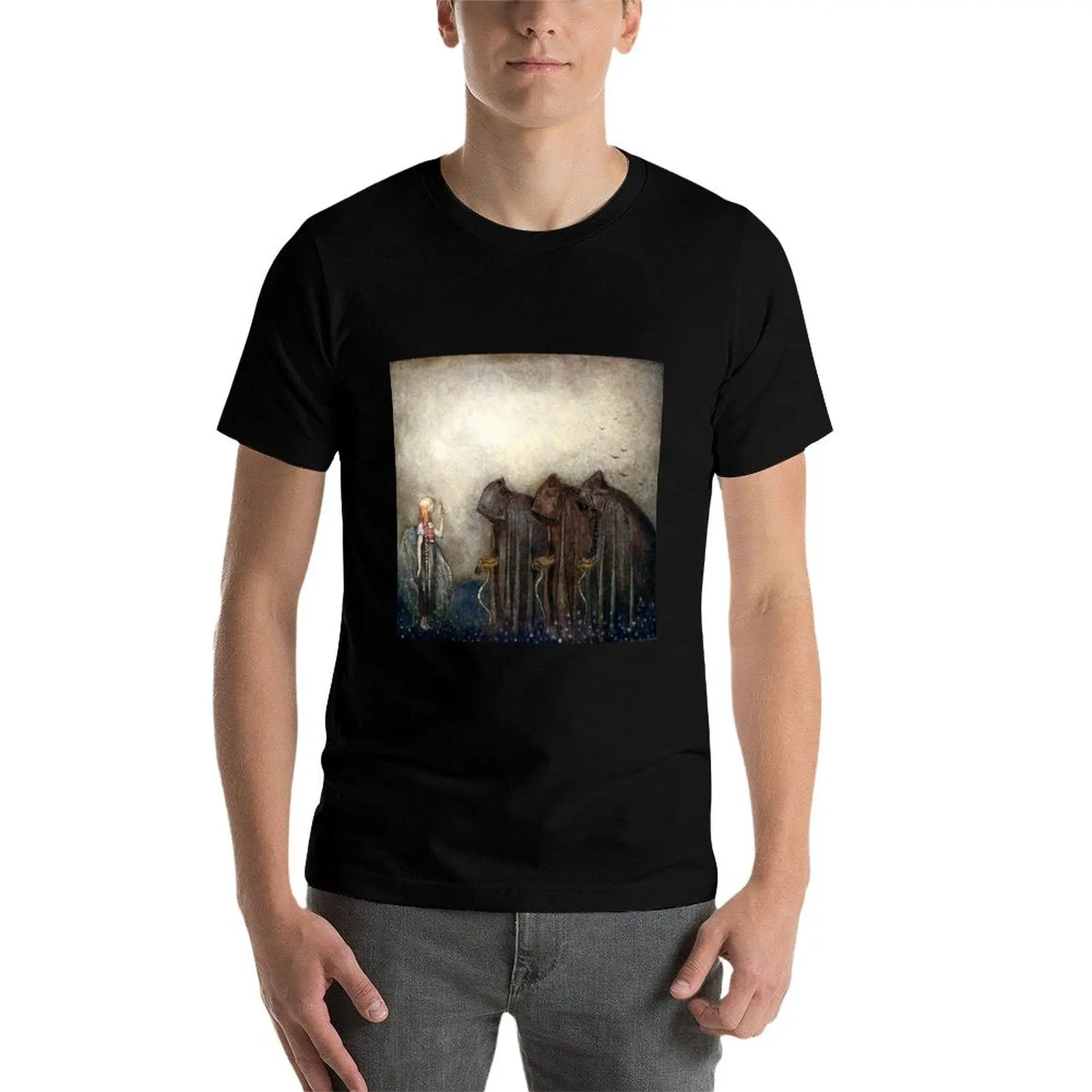 The Gold Key - John Bauer T-Shirt man t shirts high quality luxury brand t shirts designer t shirts with prints T-Shirt
The Gold Key - John Bauer T-Shirt man t shirts high quality luxury brand t shirts designer t shirts with prints T-Shirt