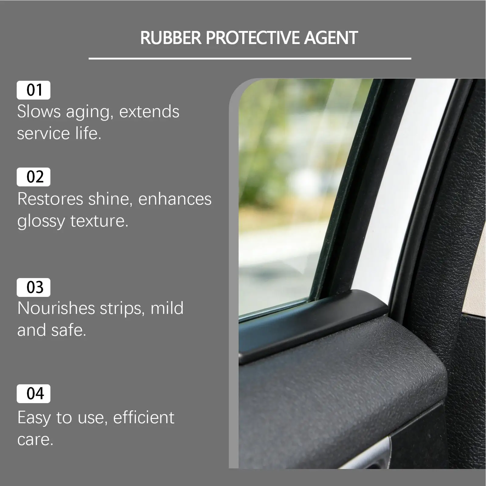 Car Rubber Seal Liquid 100ml Portable Easy Protectant Agent Car Scratch Wax For Fixing Repair Restore Auto Vehicles Exterior
Car Rubber Seal Liquid 100ml Portable Easy Protectant Agent Car Scratch Wax For Fixing Repair Restore Auto Vehicles Exterior