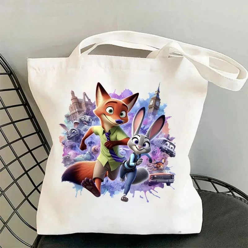 Zootopia 2, модная холщовая сумка через плечо с героями мультфильмов, защита окружающей среды, большая вместительная портативная сумка для покупок для отдыха, сумка
Zootopia 2, модная холщовая сумка через плечо с героями мультфильмов, защита окружающей среды, большая вместительная портативная сумка для покупок для отдыха, сумка