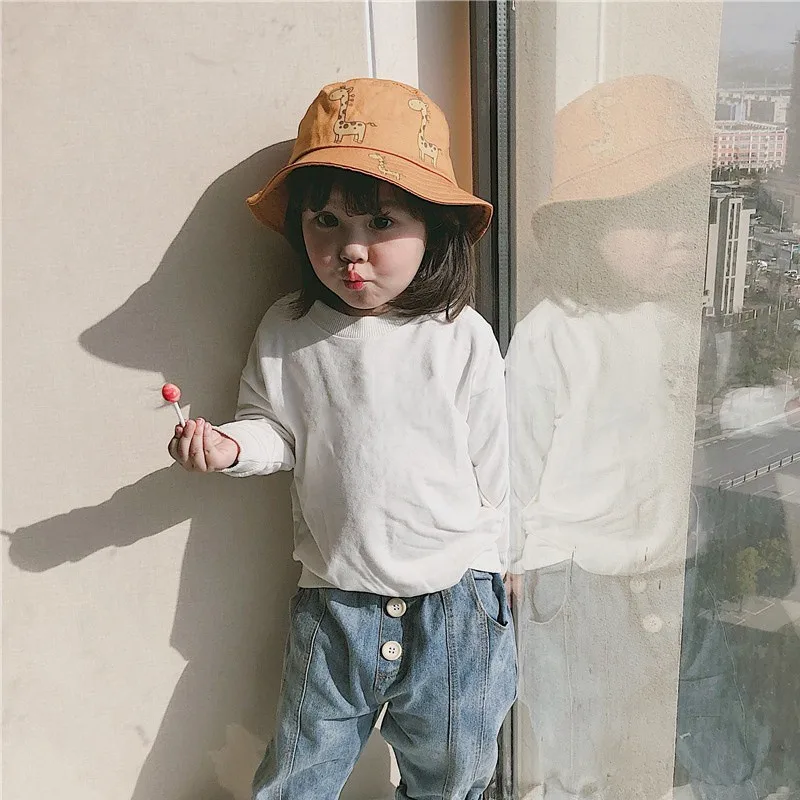 Summer Cotton Baby Cap Cartoon Printing Animal Print Bucket Hats Caps For Boys Girls Toddler Reversible Camp Fish Sun Headwear
Summer Cotton Baby Cap Cartoon Printing Animal Print Bucket Hats Caps For Boys Girls Toddler Reversible Camp Fish Sun Headwear