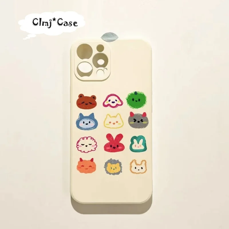 Clmj Cute Animal Dog Phone Case For iPhone 11 12 13 Mini 14 Pro 15 Plus XR X XS Max Se 2020 7 8 Soft Silicone Protective Cover
Clmj Cute Animal Dog Phone Case For iPhone 11 12 13 Mini 14 Pro 15 Plus XR X XS Max Se 2020 7 8 Soft Silicone Protective Cover