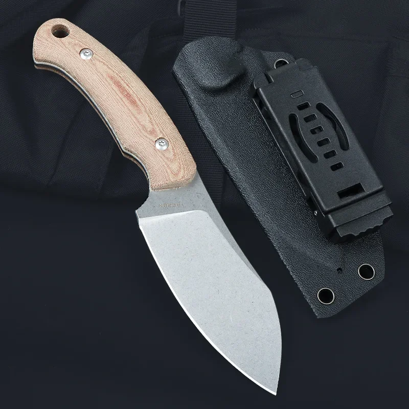 Fixed blade self defense tool for wilderness survival sharp blade 14C28N Steel Multi Functional Straight Knife Tactical Knife
Fixed blade self defense tool for wilderness survival sharp blade 14C28N Steel Multi Functional Straight Knife Tactical Knife