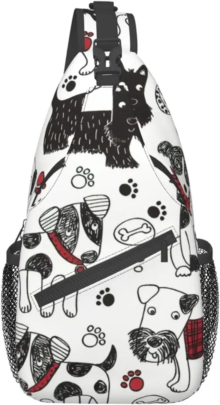 Manga Dog Cute Dog Paws Lightweight Sling Backpack Lovely Dogs Shoulder Chest Bag Sling Bag Travel Hiking Small Backpack
Manga Dog Cute Dog Paws Lightweight Sling Backpack Lovely Dogs Shoulder Chest Bag Sling Bag Travel Hiking Small Backpack