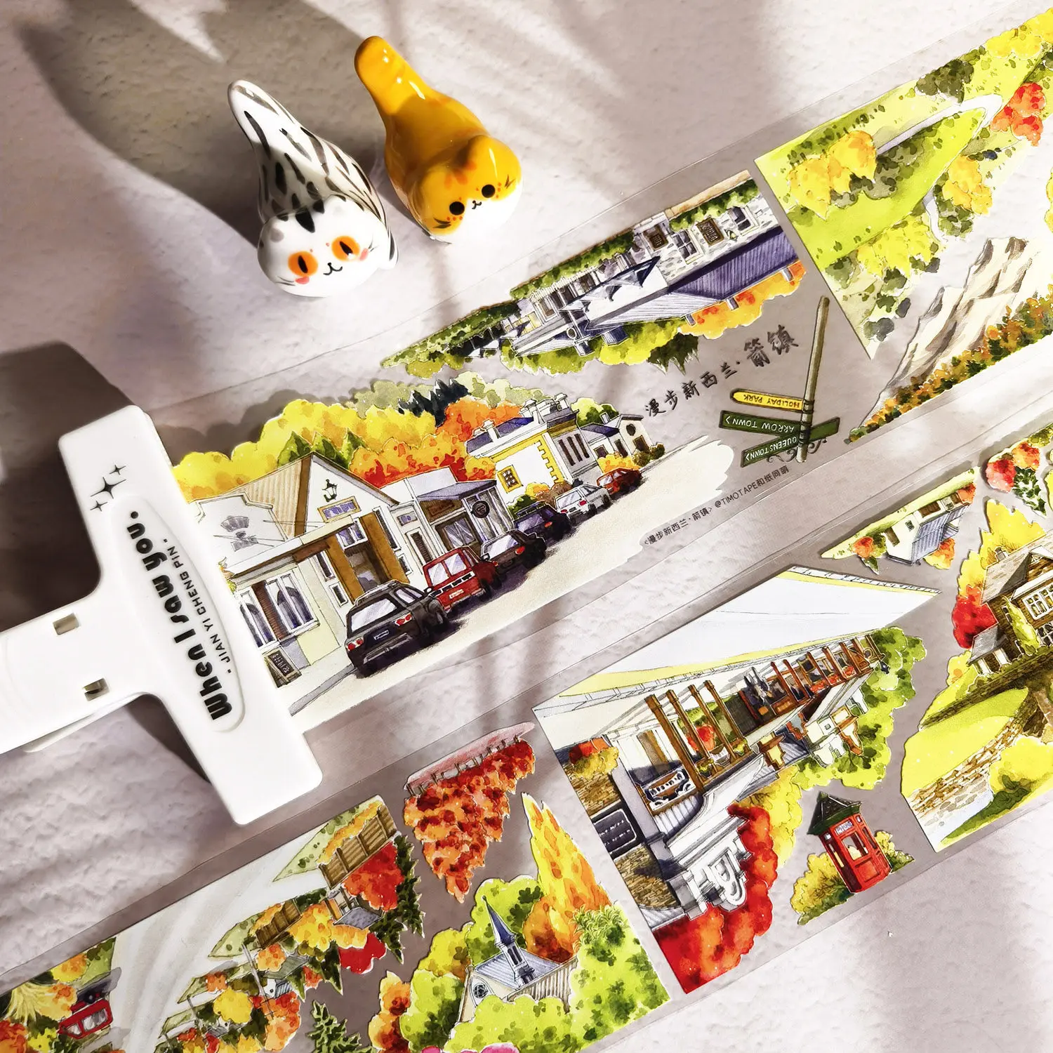 Классическая коллекция декоративной ленты Washi Pet Tape - Walking Poland, New Zealand, Arrowtown, Finland, Landscaping
Классическая коллекция декоративной ленты Washi Pet Tape - Walking Poland, New Zealand, Arrowtown, Finland, Landscaping