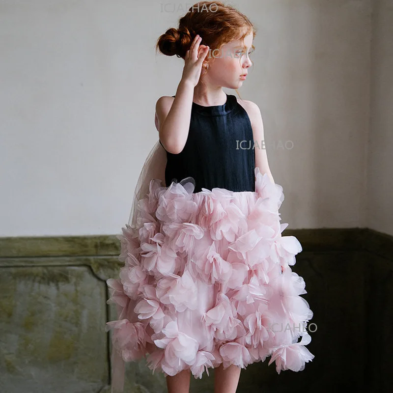 Children's Flower Formal Dress, Girls' Princess Tulle Skirt, New Pink Puffy Dress, Performance Costume, Birthday Banquet Gown
Children's Flower Formal Dress, Girls' Princess Tulle Skirt, New Pink Puffy Dress, Performance Costume, Birthday Banquet Gown
