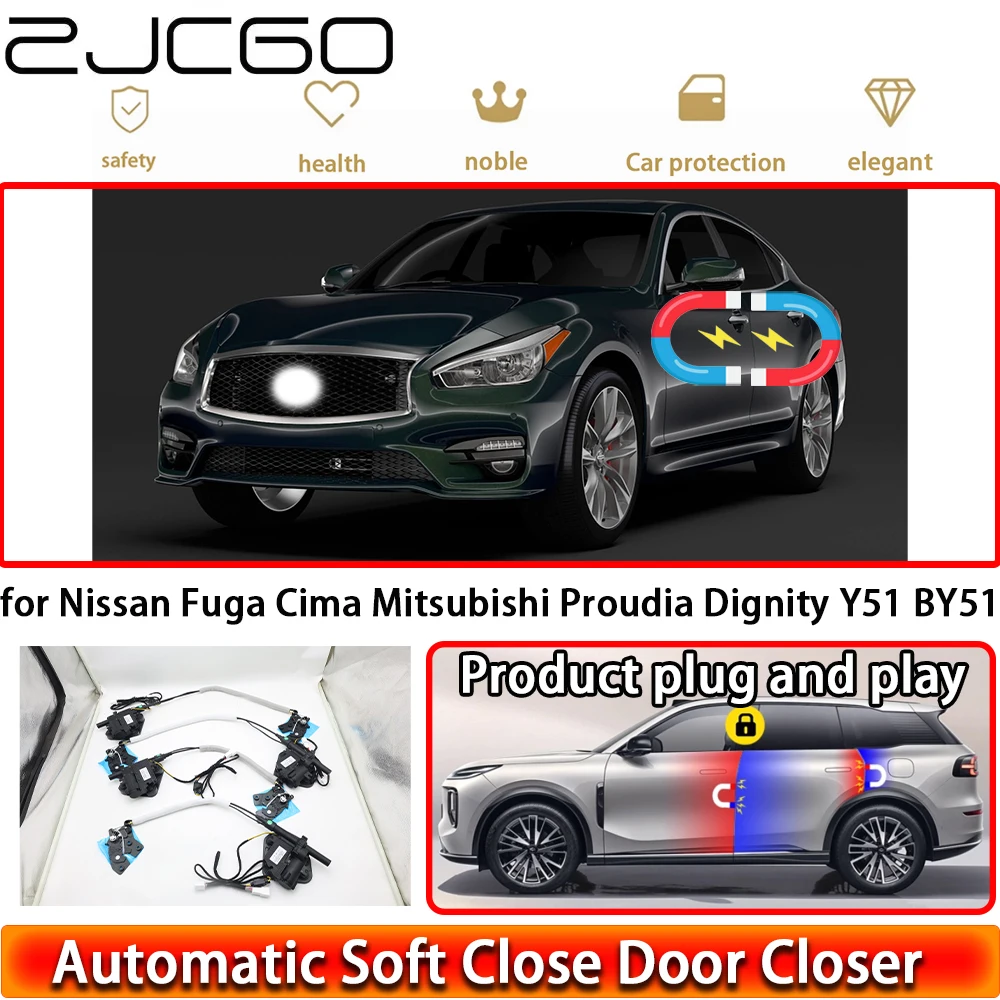 for Nissan Fuga Cima Mitsubishi Proudia Dignity Y51 BY51 Soft Close Door Power Closing Latch System Auto Pull Door Easy Close
for Nissan Fuga Cima Mitsubishi Proudia Dignity Y51 BY51 Soft Close Door Power Closing Latch System Auto Pull Door Easy Close