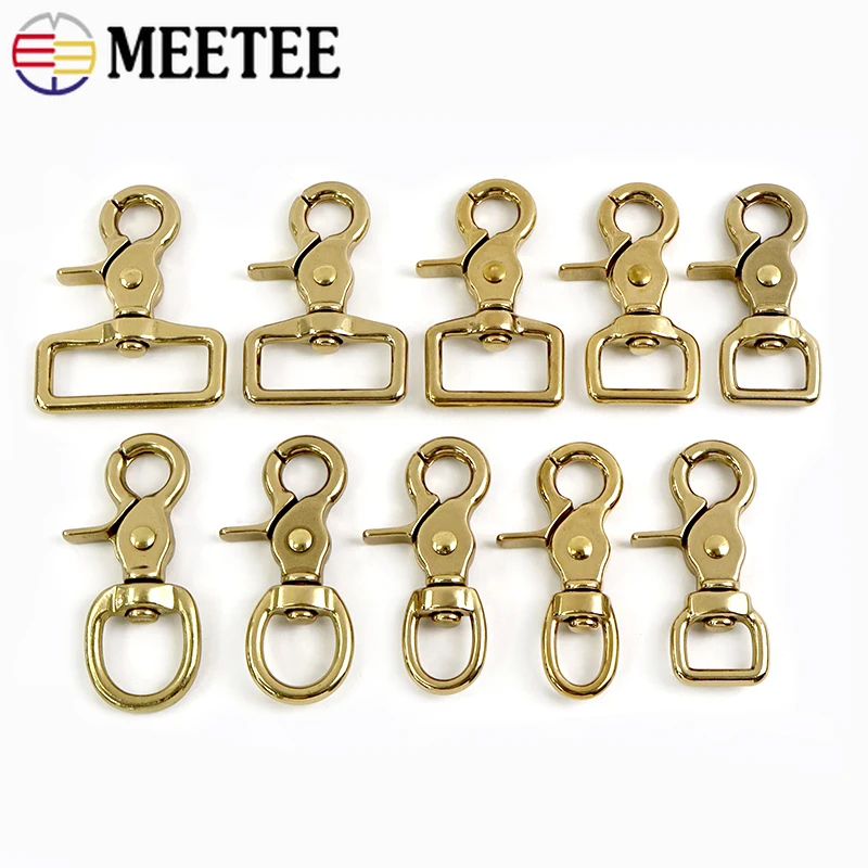 2Pcs 10-38mm Solid Brass Metal Buckles Dog Collar Swivel Lobster Clasp Bag Strap Snap Hook Trigger Carabiner Clips Accessories
2Pcs 10-38mm Solid Brass Metal Buckles Dog Collar Swivel Lobster Clasp Bag Strap Snap Hook Trigger Carabiner Clips Accessories