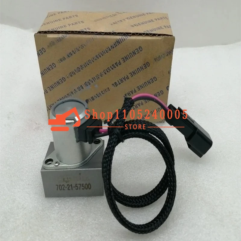 High Quality 702-21-57500 Parts Pilot Solenoid Valve 7022157500 For Excavator PC200-7 PC200-8 PC350-8 PC300-8
High Quality 702-21-57500 Parts Pilot Solenoid Valve 7022157500 For Excavator PC200-7 PC200-8 PC350-8 PC300-8