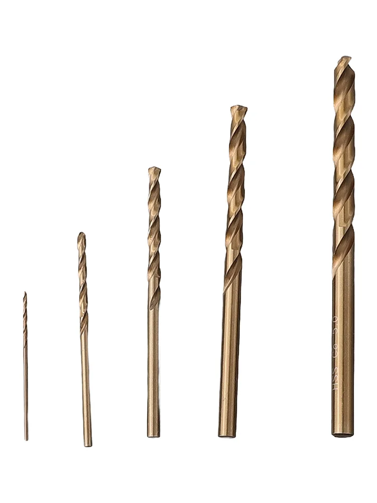 5pcs HSS M35 Cobalt Drill Bit 1-5mm Round Straight Handle Metric Drill Bit For Stainless Steel Metal Drilling Hole Cutte Tools
5pcs HSS M35 Cobalt Drill Bit 1-5mm Round Straight Handle Metric Drill Bit For Stainless Steel Metal Drilling Hole Cutte Tools