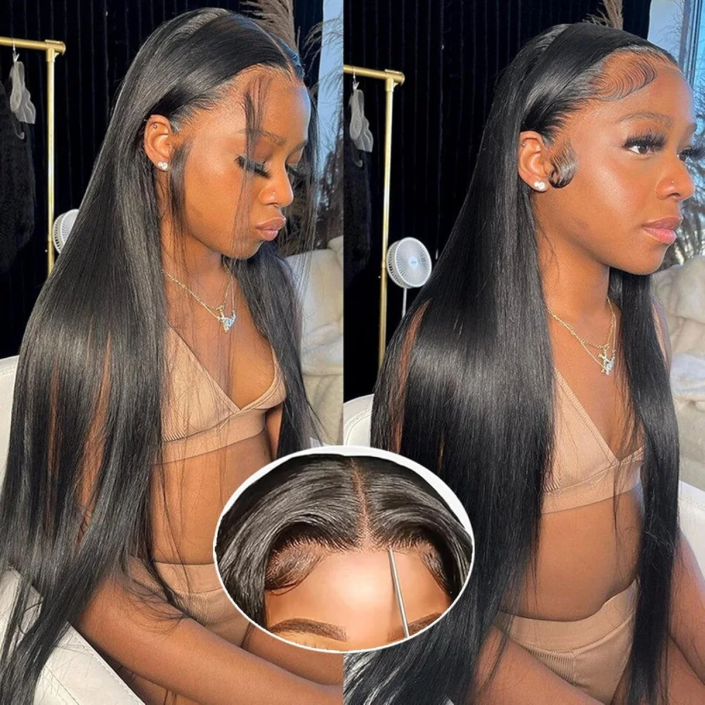200% Density 6x4 Lace Wear and Go Glueless Wigs Human Hair Pre Plucked Pre Cut 7x6 Straight Lace Front Wigs Human Hair Wigs
200% Density 6x4 Lace Wear and Go Glueless Wigs Human Hair Pre Plucked Pre Cut 7x6 Straight Lace Front Wigs Human Hair Wigs