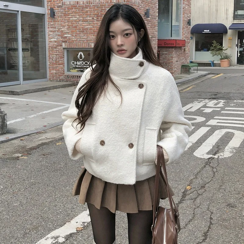 Зимнее шикарное шерстяное пальто женское Sli Briti Sle Thiened двубортное теплое верхнее белье на хлопковой подкладке Jaet
Зимнее шикарное шерстяное пальто женское Sli Briti Sle Thiened двубортное теплое верхнее белье на хлопковой подкладке Jaet