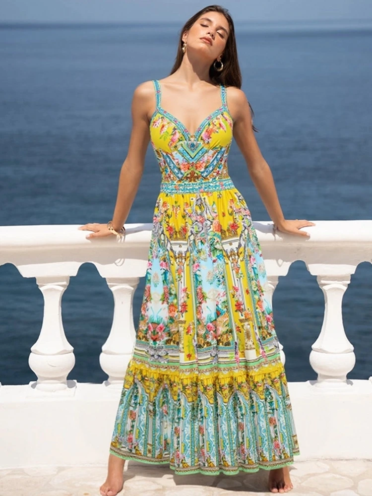 Retro Bikini Printed Fashion Two Piece Swimsuit And Cover Up With Skirt Tight Women's Bandage Summer Beach Luxury Elegant
Retro Bikini Printed Fashion Two Piece Swimsuit And Cover Up With Skirt Tight Women's Bandage Summer Beach Luxury Elegant