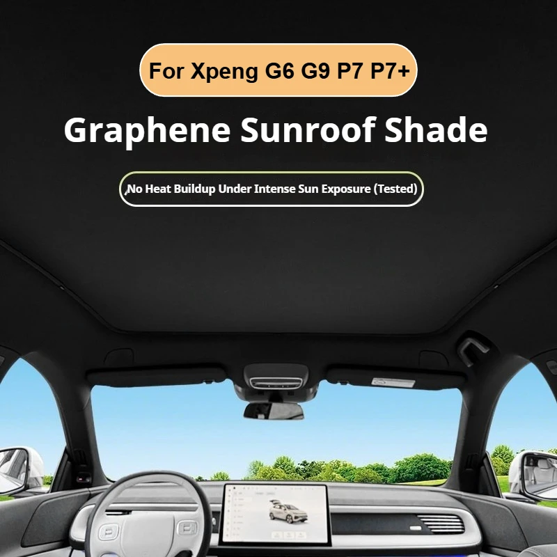 For Xpeng G6 G9 P7 P7+ 2023-2026 Car Sunroof Sun Shade Heat Insulation Sun Visor Roof Sun Protection Sunscreen Accessories
For Xpeng G6 G9 P7 P7+ 2023-2026 Car Sunroof Sun Shade Heat Insulation Sun Visor Roof Sun Protection Sunscreen Accessories
