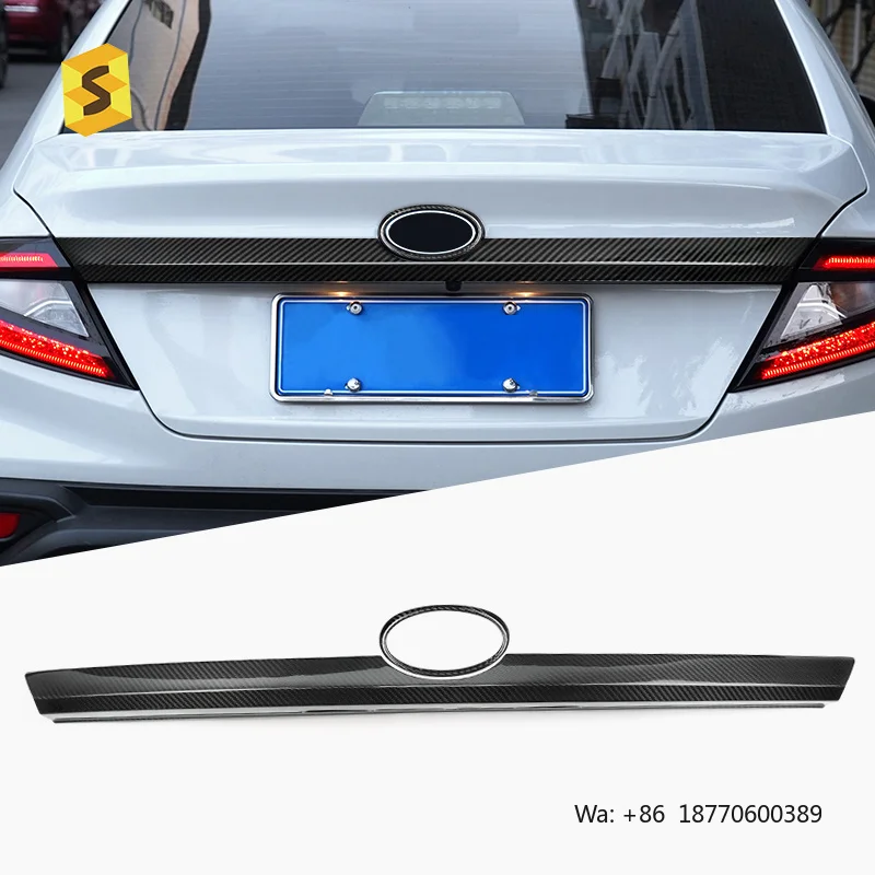 Shasha Carbon Fiber Real Trunk Trim Strip Auto Decoration Accessories Exterior Protection for Subaru WRX 2022 2023
Shasha Carbon Fiber Real Trunk Trim Strip Auto Decoration Accessories Exterior Protection for Subaru WRX 2022 2023