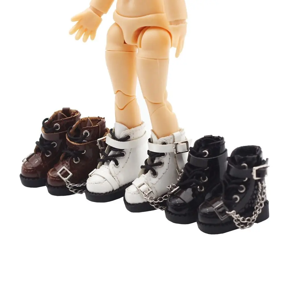 Hand-made Doll Chain Boot Lovely Casual Cute Cowhide Boots 3 Colors Doll Leather Shoes
Hand-made Doll Chain Boot Lovely Casual Cute Cowhide Boots 3 Colors Doll Leather Shoes