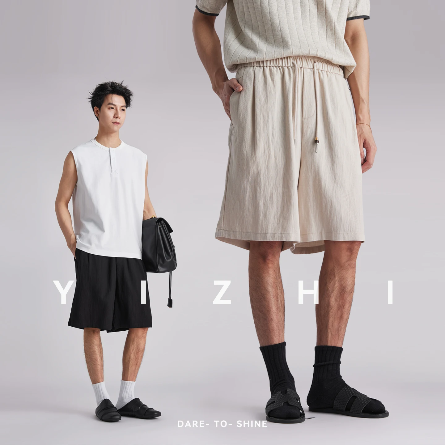 Men Lyocell Textured Japanese Style Casual Shorts 2026 Summer Loose Breathable Versatile Straight Leg 5 Inch Bermuda Pants
Men Lyocell Textured Japanese Style Casual Shorts 2026 Summer Loose Breathable Versatile Straight Leg 5 Inch Bermuda Pants