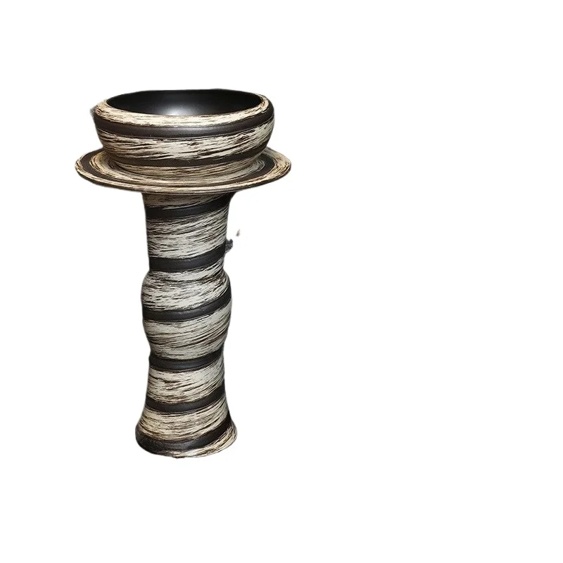 Retro ceramic column type washbasin outdoor courtyard garden balcony integrated washbasin
Retro ceramic column type washbasin outdoor courtyard garden balcony integrated washbasin