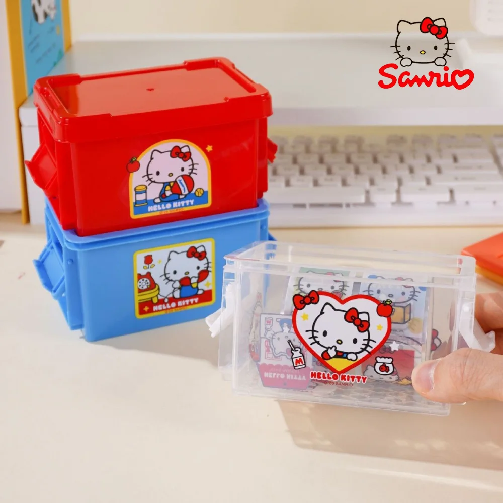 Genuine Sanrio Hello Kitty Storage Box Cartoon Kt Cat Home Cotton Swab Dental Floss Hairpins Stackable Organizer Boxes Girl Gift
Genuine Sanrio Hello Kitty Storage Box Cartoon Kt Cat Home Cotton Swab Dental Floss Hairpins Stackable Organizer Boxes Girl Gift