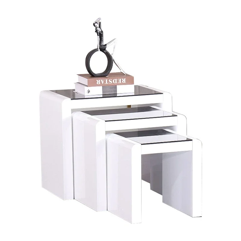 Classic Wooden Side Table Simple Hotel White Wood Coffee Table Interior Glass Table Set
Classic Wooden Side Table Simple Hotel White Wood Coffee Table Interior Glass Table Set