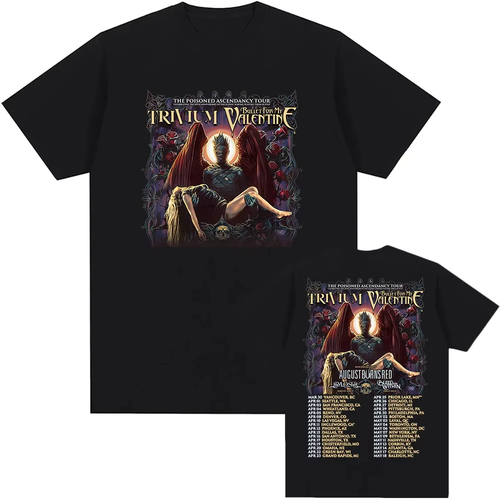 Band Bullet for My Valentine Tshirts The Poisoned Ascendancy Tour 2025 New T-shirt Cotton Ropa Hombre Tees Summer Women T Shirt
Band Bullet for My Valentine Tshirts The Poisoned Ascendancy Tour 2025 New T-shirt Cotton Ropa Hombre Tees Summer Women T Shirt