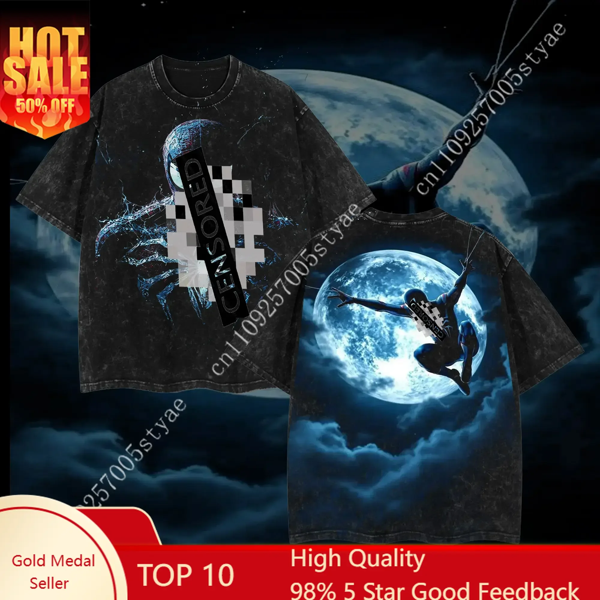 Marvel Friendly Neighborhood Spideyy Hero Dark Mutation Shadow Wallcrawler Symbiote Hero MCU Comic Double Printed Oversize
Marvel Friendly Neighborhood Spideyy Hero Dark Mutation Shadow Wallcrawler Symbiote Hero MCU Comic Double Printed Oversize