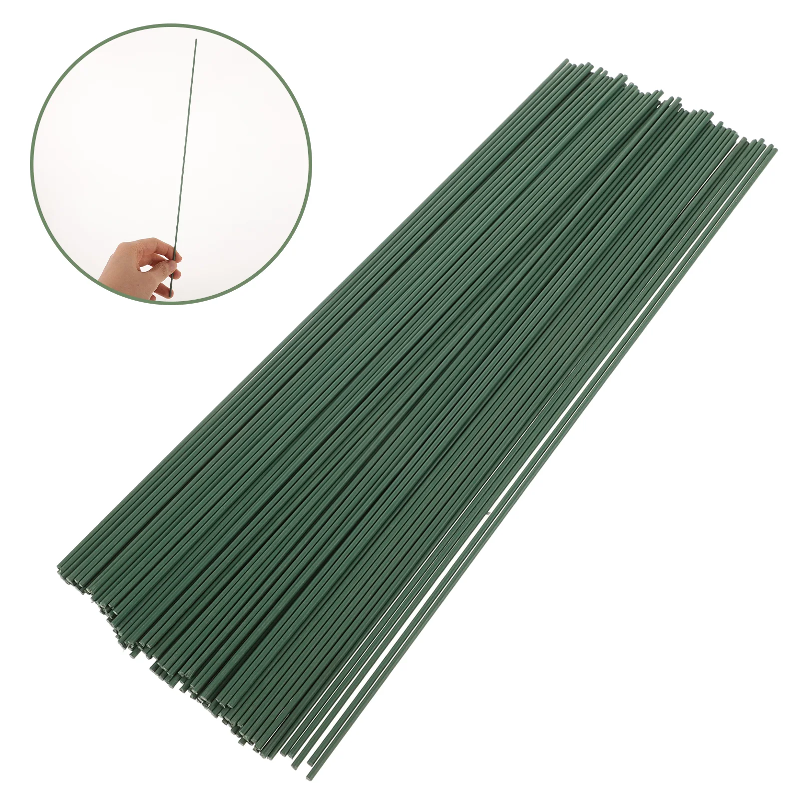 100 Pcs Artificial Flower Stem Handmade Branch Fake Flowers Rod Plant Screen Floral Support
100 Pcs Artificial Flower Stem Handmade Branch Fake Flowers Rod Plant Screen Floral Support