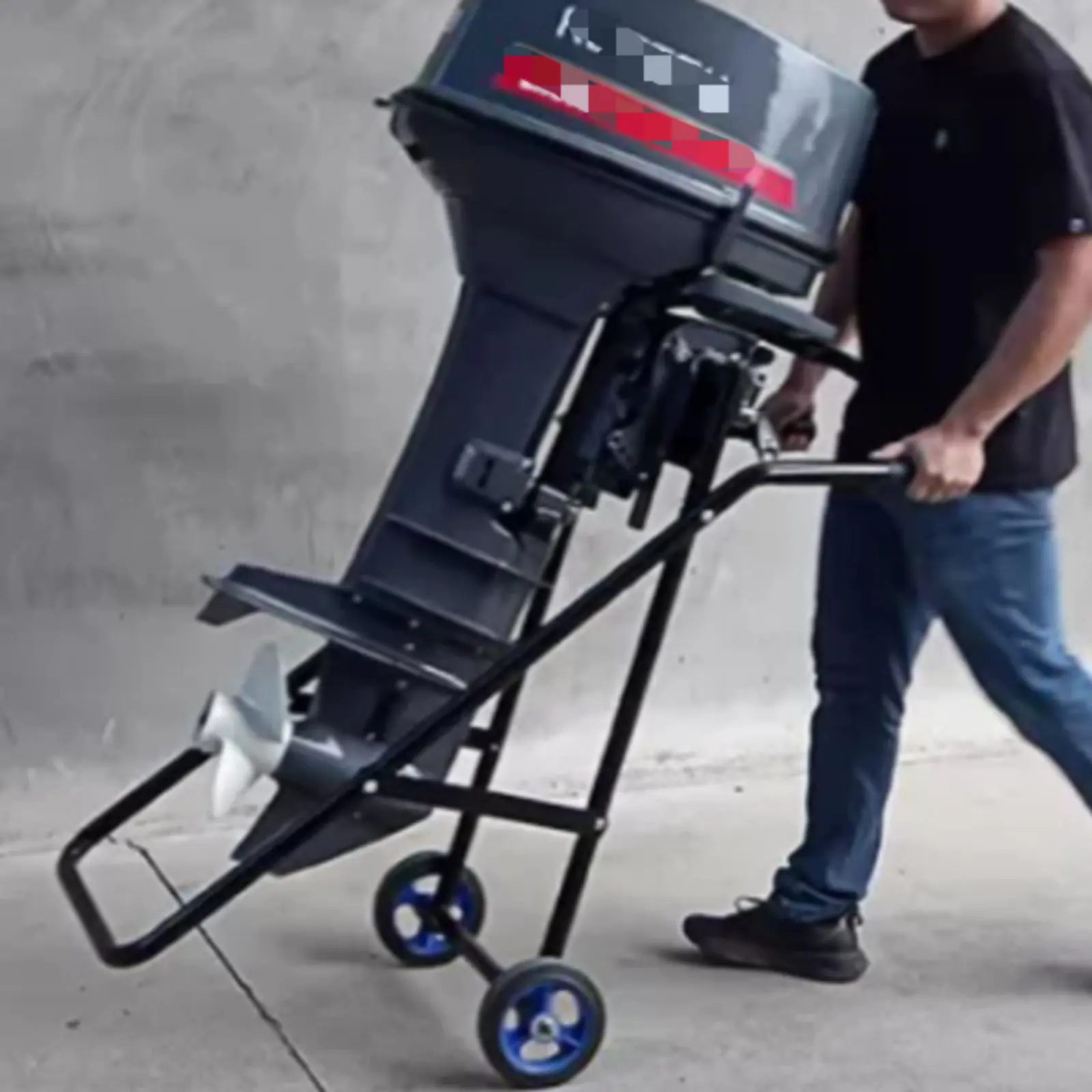 Outboard Engine Carrier Heavy Duty Folding Outboard Trolley Marine Engine Dolly Wheeled Boat Engine Dolly Steel Frame
Outboard Engine Carrier Heavy Duty Folding Outboard Trolley Marine Engine Dolly Wheeled Boat Engine Dolly Steel Frame