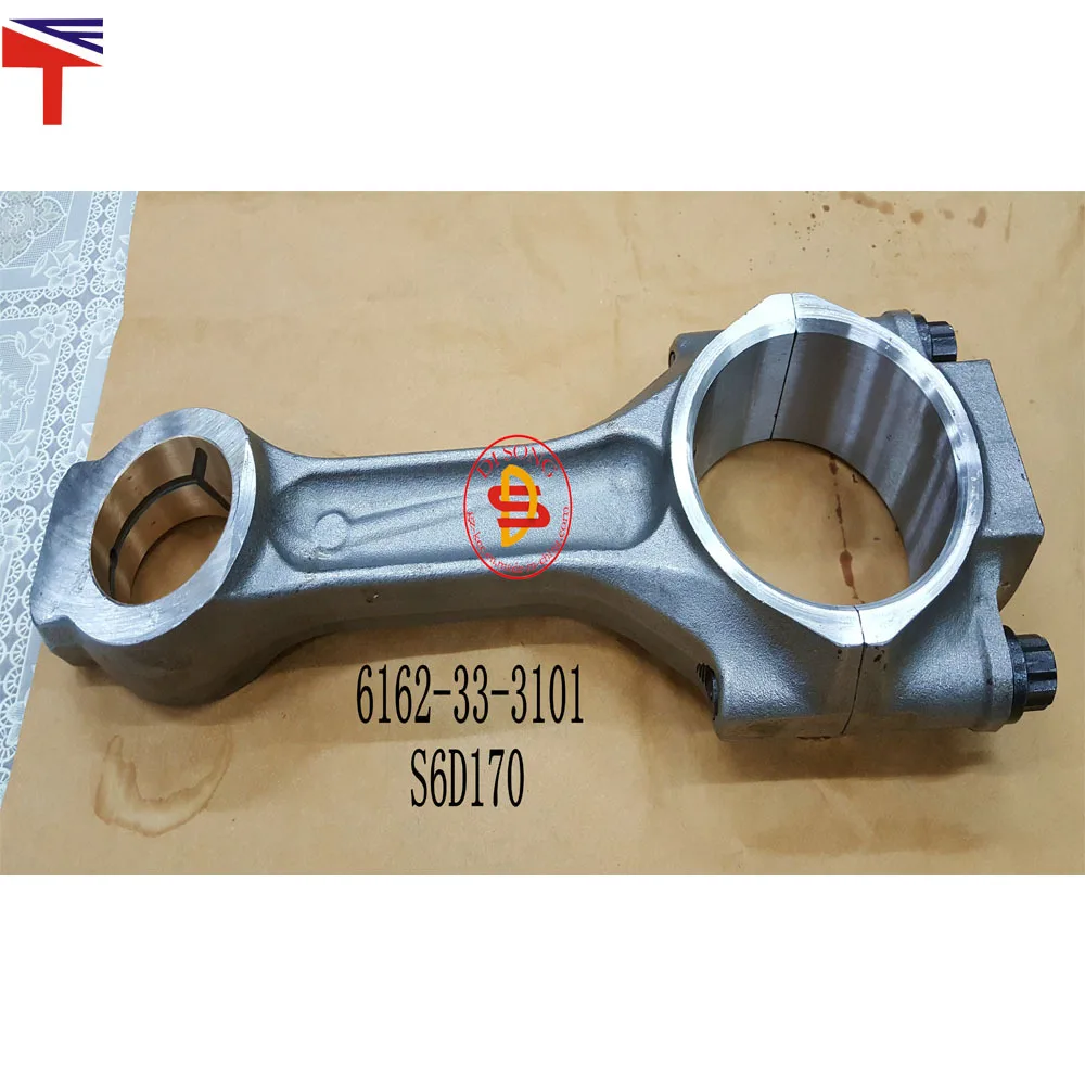 Supply excavator parts 6162-33-3101 connecting rod for S6D170 engine 6162333101
Supply excavator parts 6162-33-3101 connecting rod for S6D170 engine 6162333101