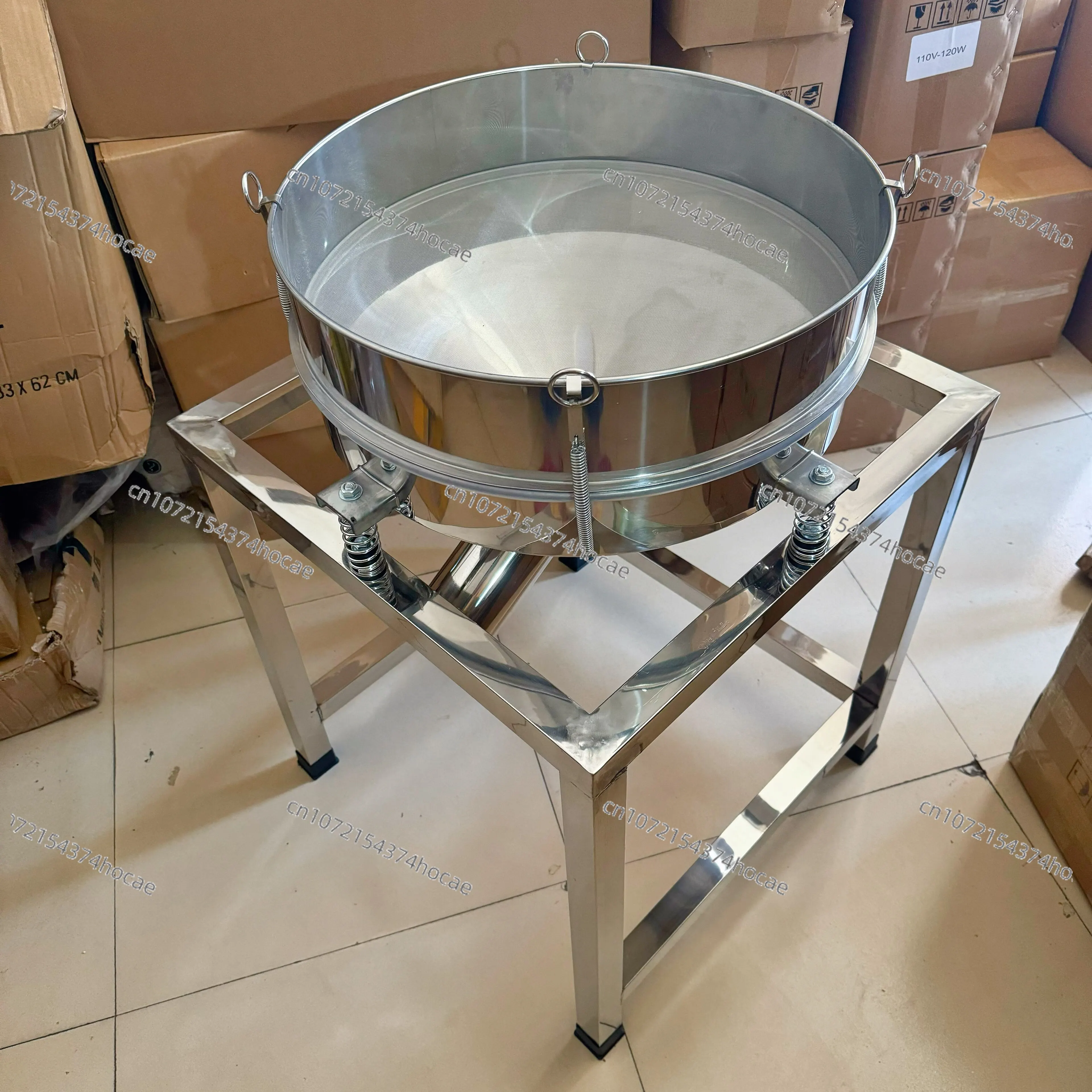 Vibrating Screen Spray Coating Powder Screen Soy Milk Filter, Electric Small Stainless Steel
Vibrating Screen Spray Coating Powder Screen Soy Milk Filter, Electric Small Stainless Steel